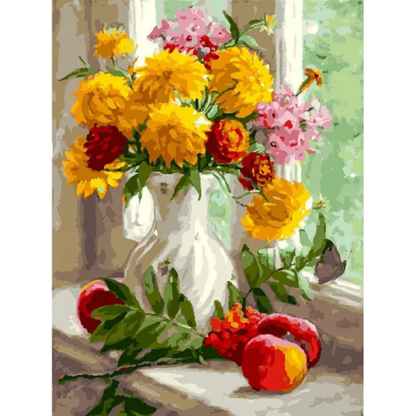 Набор для рисования по номерам. Малые золотые, 30х40 см