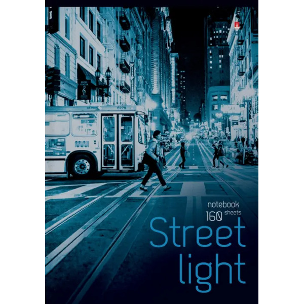 Блокнот-престиж. Street light, А4, 160 листов