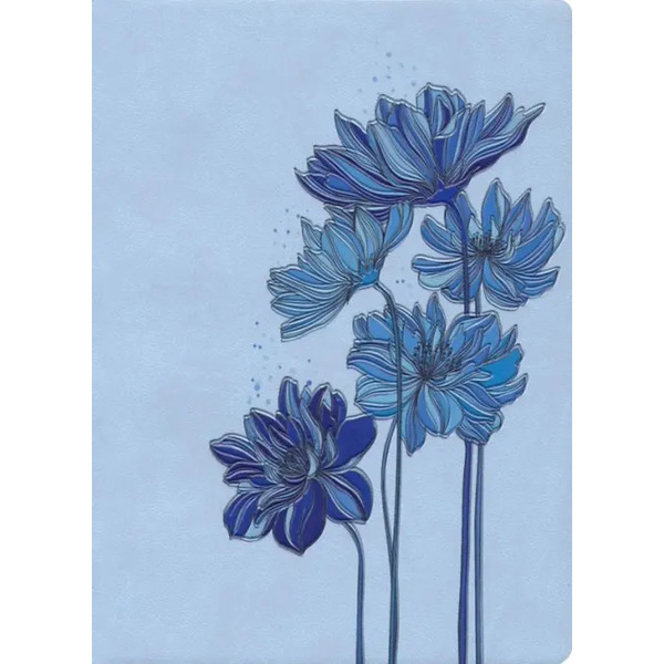 Ежедневник недатированный. Виннер, А6+, 120 листов, голубой