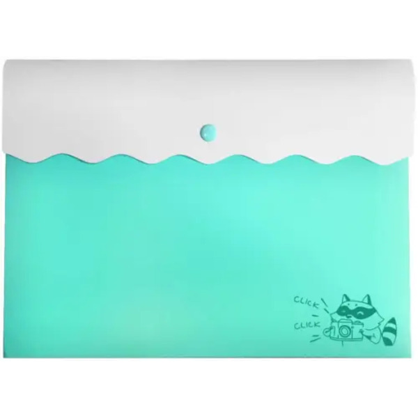 Папка для документов. Енот, А4