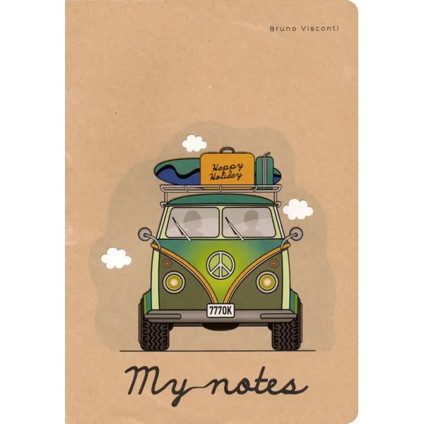 Тетрадь "Happy holiday", А5, 40 листов, клетка