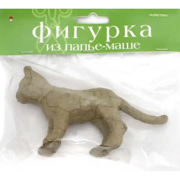 Фигурка из папье-маше "Пума" (3,7x1,5x8,5 см)