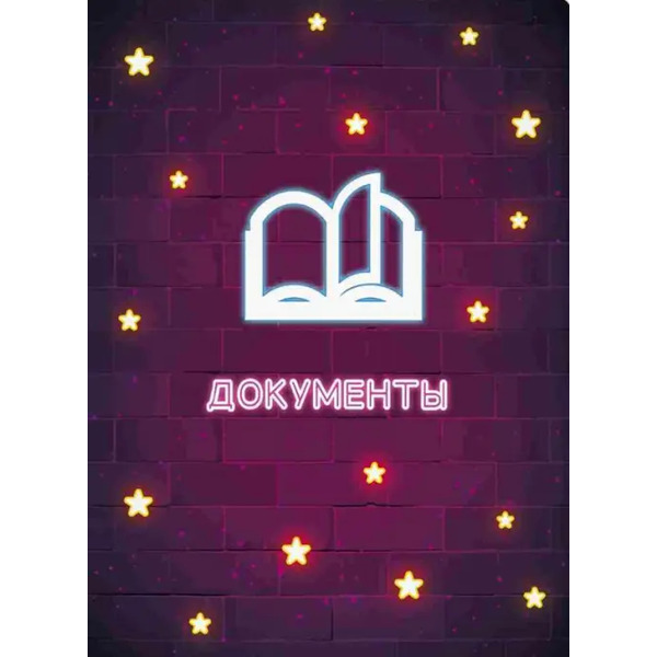 Папка-органайзер "Звезды", для документов, А4