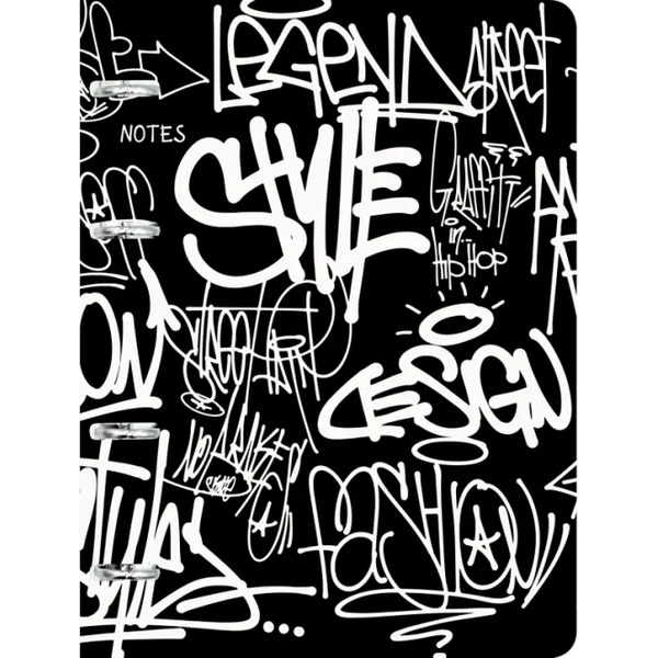 Тетрадь на кольцах "Limited. No. 3", А5, 120 листов, клетка