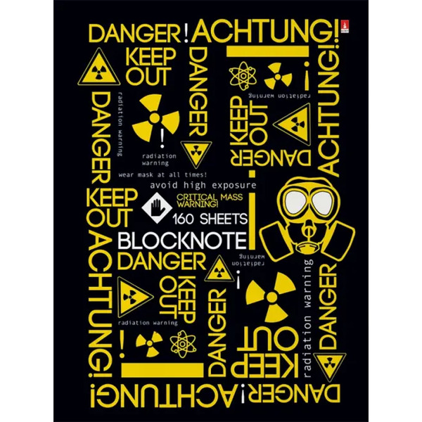 Блокнот-престиж. Attention, А6, 160 листов