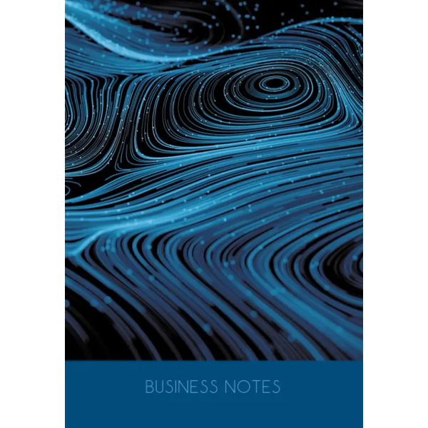 Бизнес-блокнот. Wave, А5, 72 листа в клетку