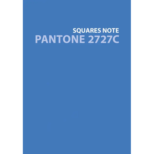 Евротетрадь. Pantone line 2727С, А6+, 80 листов, клетка