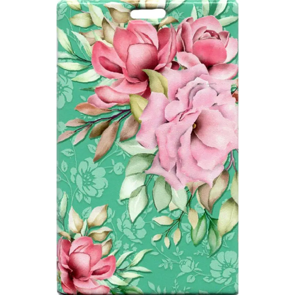 Чехол для карт "Цветы"