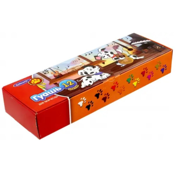 Гуашь,12 цветов, арт. FG-112-DAL