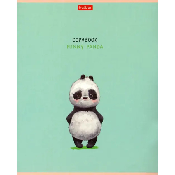 Тетрадь FunnyPanda, 40 листов, клетка, А5, в ассортименте