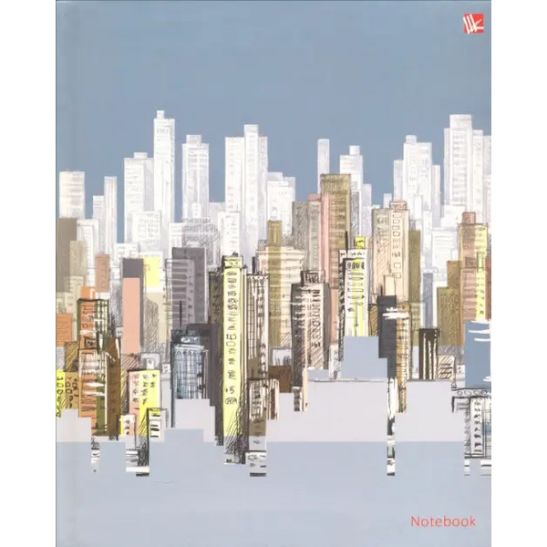 Книга для записей "Стильный город" (64 листа, А5) (ЕТИ56425)