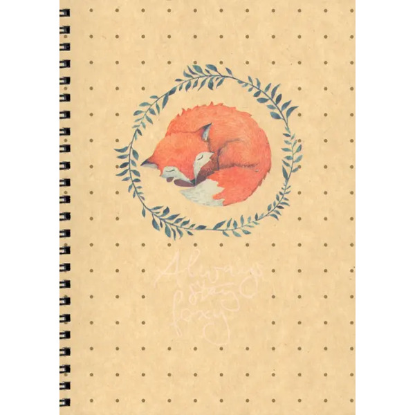 Тетрадь Лиса, 48 листов, в точку (48.42)