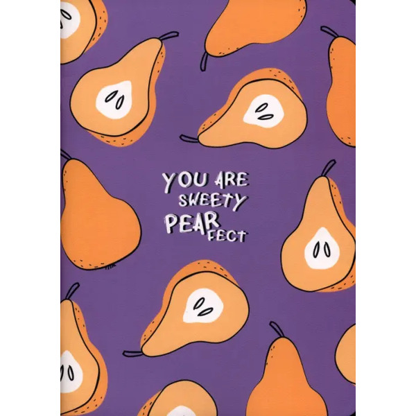 Тетрадь Fruits. Груши, А4, 40 листов, клетка