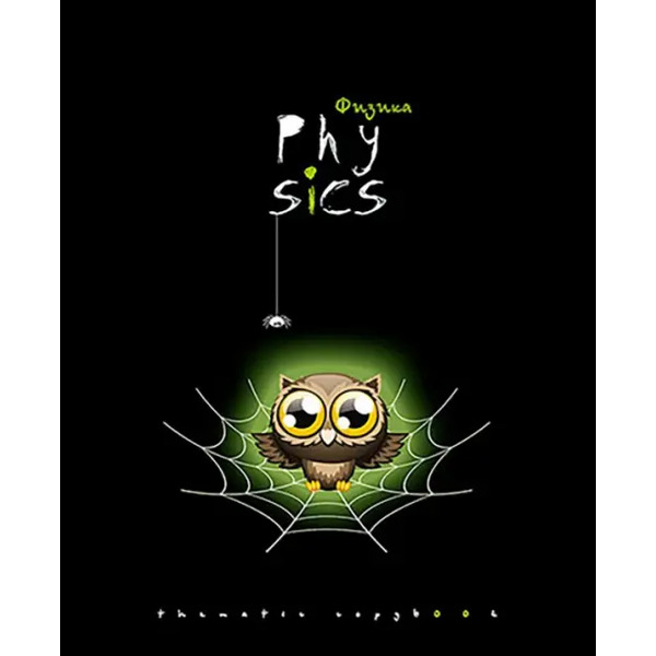 Тетрадь предметная. Хэллоуин. Физика, 48 листов, клетка