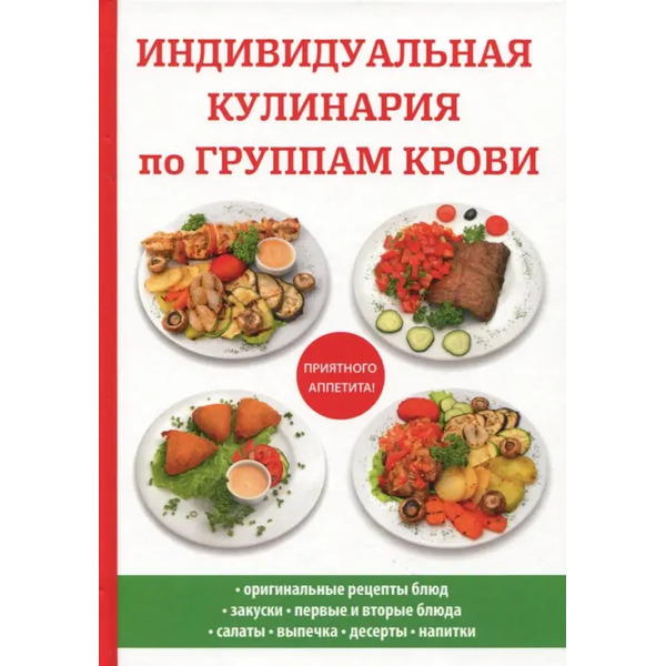 Индивидуальная кулинария по группам крови