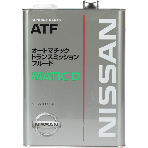 Трансмиссионное масло Nissan FLUID D, 4 л