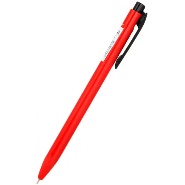 Ручка шариковая автоматическая, красная