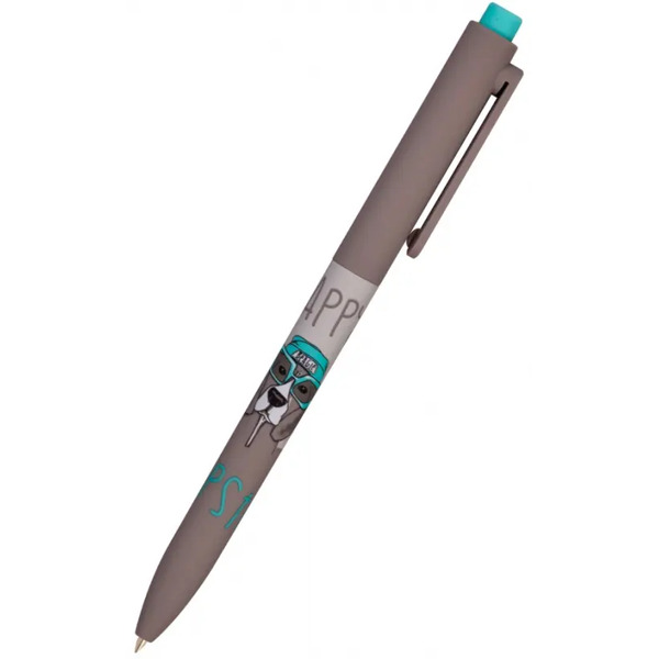 Ручка шариковая FunClick. Псы, синяя, в ассортименте