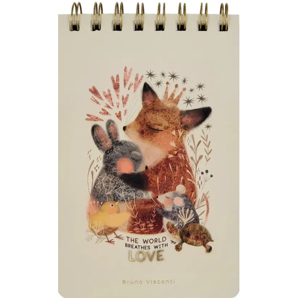 Блокнот Cute Journal. Любовь, как она есть, 100 листов, линейка, B6