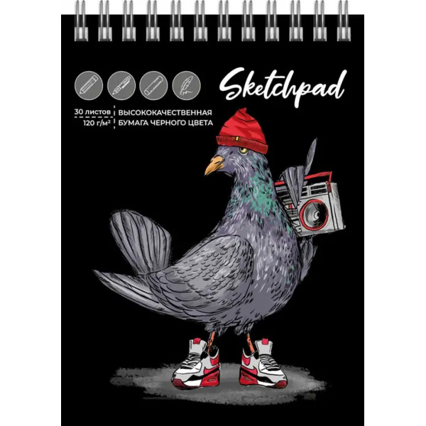 Скетчпад Блатной голубь, 40 листов