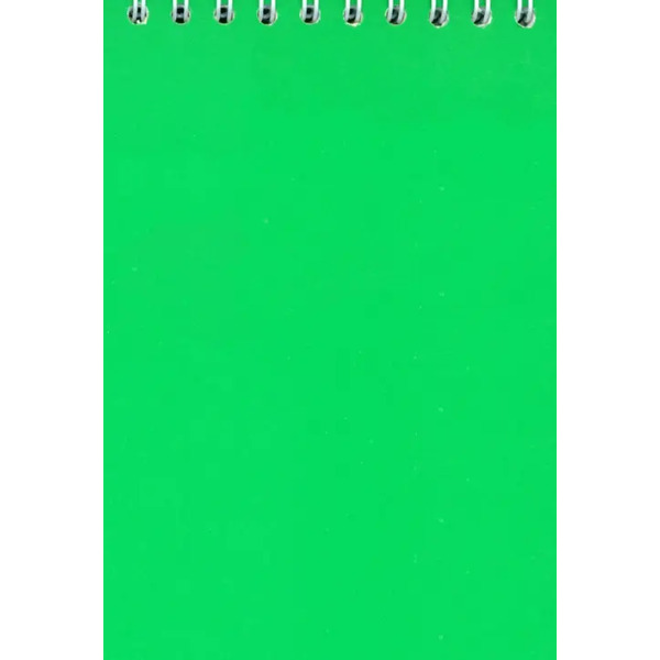 Блокнот Темно-зеленый, А6, 50 листов, клетка