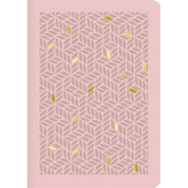 Книга для записей Gallery. Пудровый, 80 листов, А6, клетка