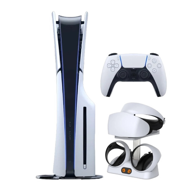 Sony PlayStation 5 Slim (PS5 Slim) + Sony PlayStation VR2 + зарядная станция