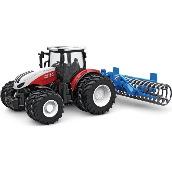 Радиоуправляемая модель фермерский трактор Korody KR6636B с сеноподборщиком