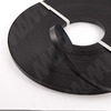 Кромка ПВХ Черный, гладкая (Kr 0190), 100 пог.м (0190.10.2X26)