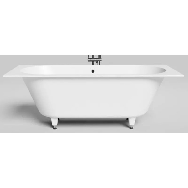 Ванна из литьевого мрамора «Salini» Ornella Axis 170/70 S-Sense с ножками без сифона белая глянцевая