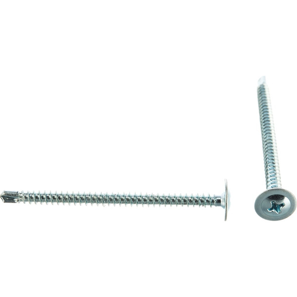 Саморез сверло с прессшайбой КРЕП-КОМП 4,2х57 (300 шт.) пшс57ф