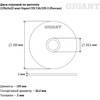 Отрезной диск по металлу Gigant