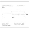 Сверло по металлу Gigant