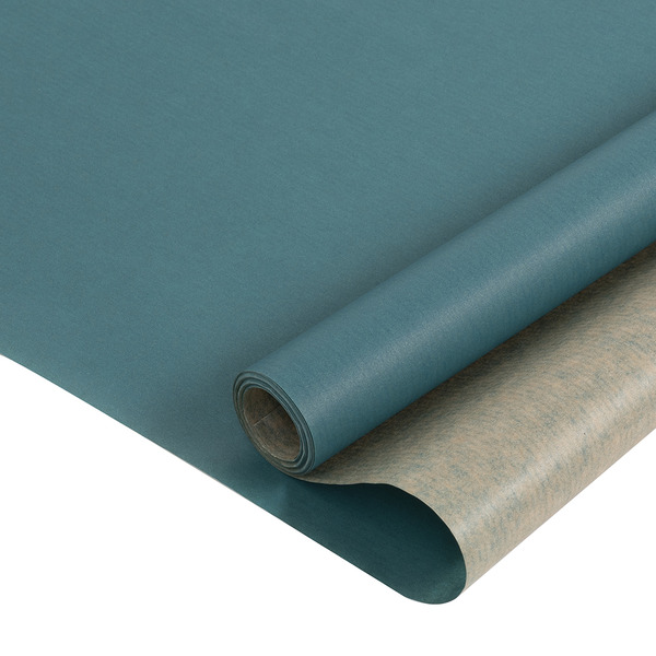Упаковочная бумага, Крафт 40гр (0,68*10 м) Изумруд, 1 шт.