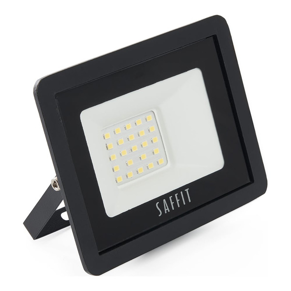 Светодиодный прожектор SAFFIT SFL90-30, черный 55076
