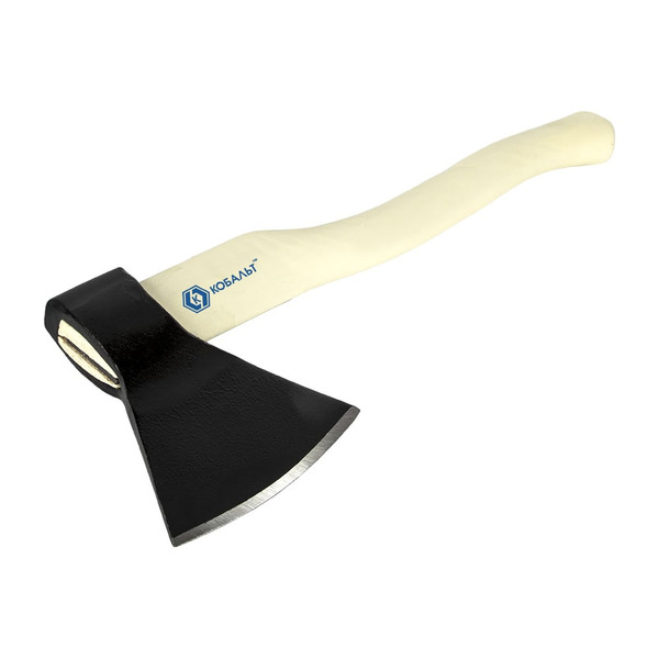 Плотницкий кованый топор КОБАЛЬТ 1400 г, деревянное топорище 906-692