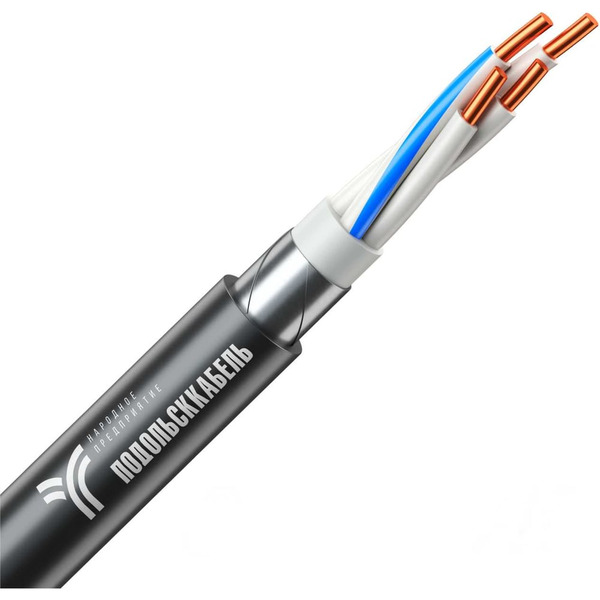Силовой бронированный кабель Подольсккабель ВБШв 029420456-40