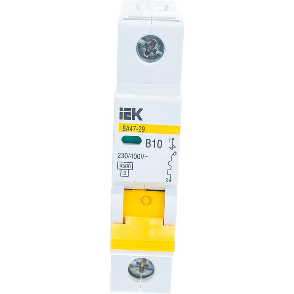 Автоматический выключатель IEK ВА47-29 MVA20-1-010-B