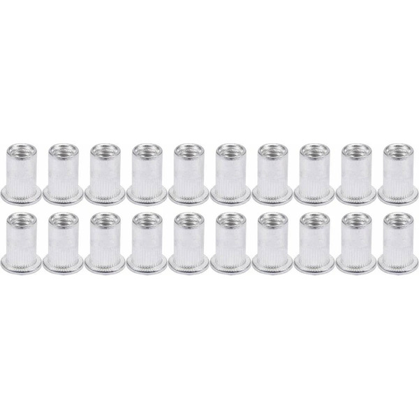 Алюминиевые резьбовые заклепки YATO М6 20 шт. YT-36454