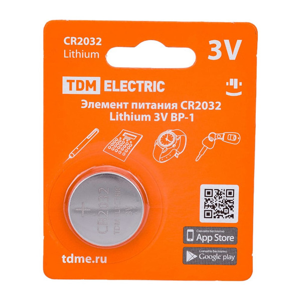 Элемент питания TDM Lithium SQ1702-0099