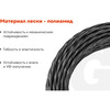 Леска для триммеров Gigant Витой квадрат G12-0407P