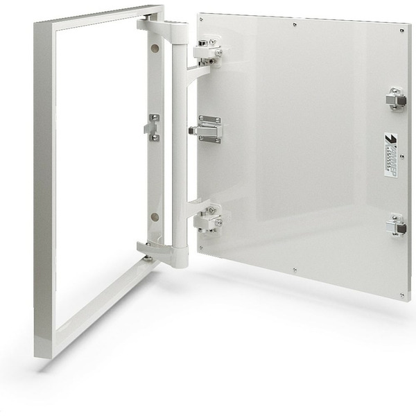 Стальной ревизионный люк под плитку Хаммер Стил st45