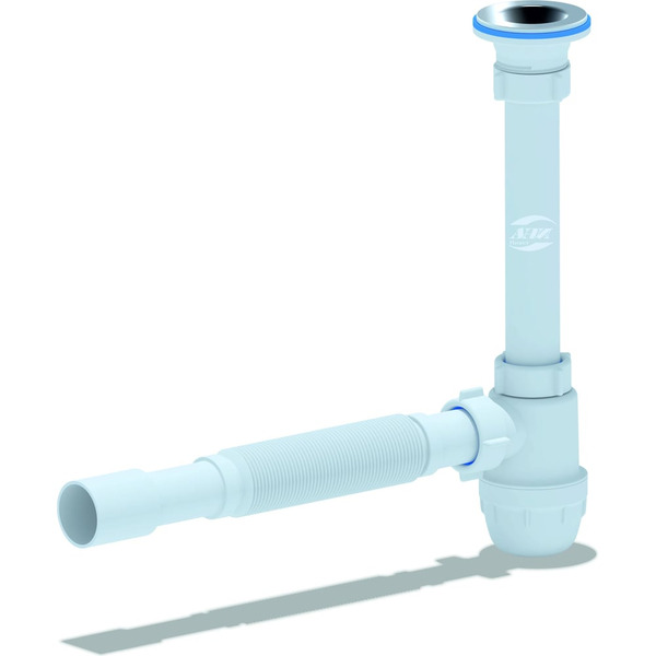 Гофрированный бутылочный сифон для умывальника АНИ Пласт C1015 025-0131
