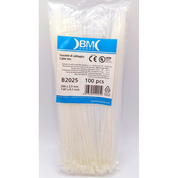 Кабельная стяжка BM Group .BM-B2025