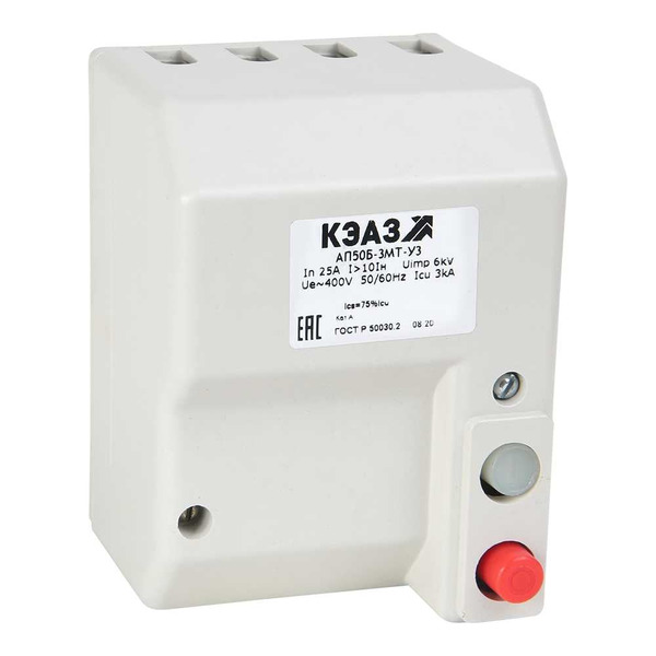 Автомат КЭАЗ 3МТ 63А 10Iн 500AC УЗ 107295