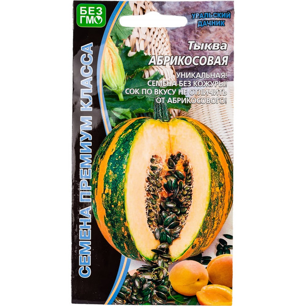 Тыква тыквы Уральский дачник Абрикосовая 45100