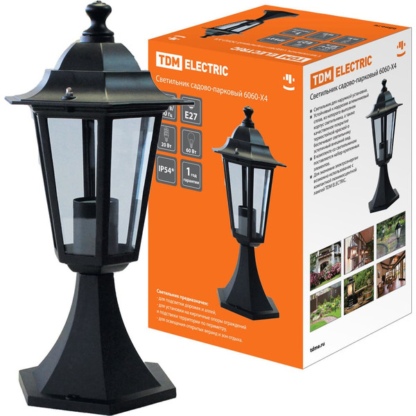 Садово-парковый светильник TDM ELECTRIC 6060-04 SQ0330-0004