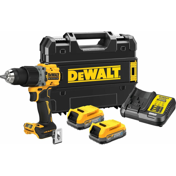 Ударная бесщеточная дрель-шуруповерт Dewalt 18 В XR DCD805E2T-QW