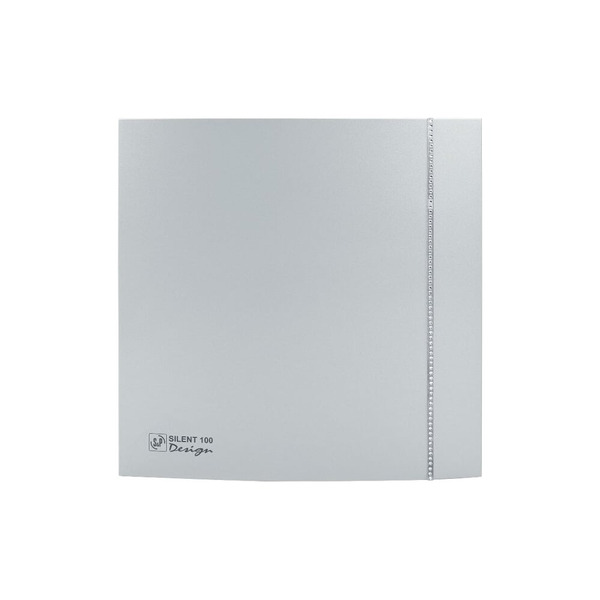 Вентилятор Soler&Palau SILENT-100 CZ SILVER SWAROVSKI DESIGN