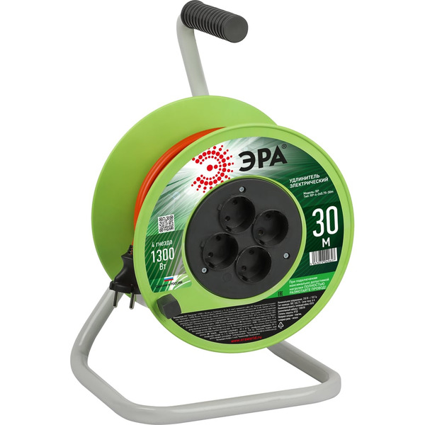 Силовой удлинитель ЭРА RP42x0.7530m Б0059780